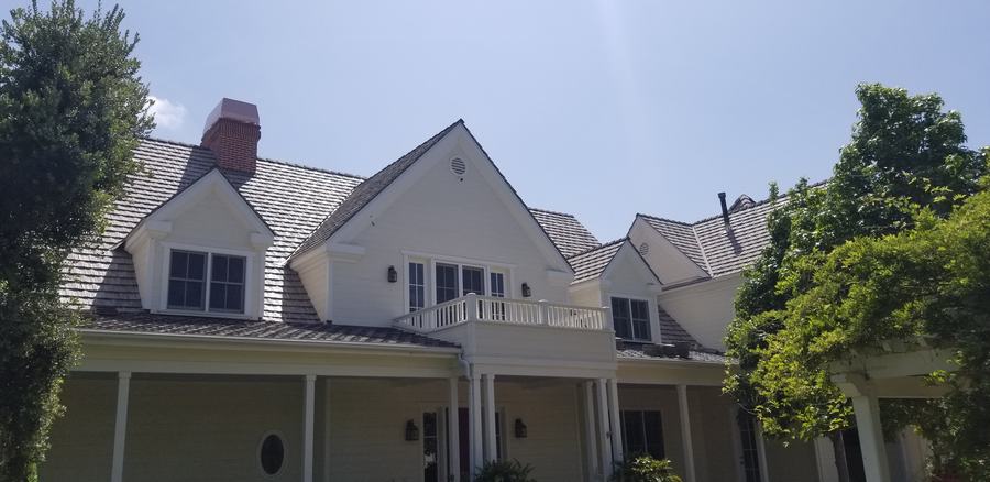 CedarLite Class A concrete shake roof in Somis